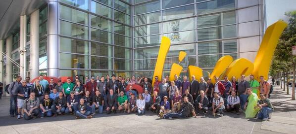 Final Group Photo @ the sign. (Which you can barely see)